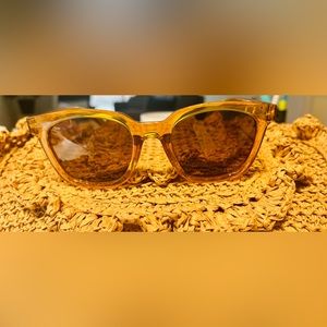 Peepers Burnt orange | whiskey polarized women’s | girls sunglasses